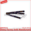 Disney factory audit cheap custom design your own lanyard 143232